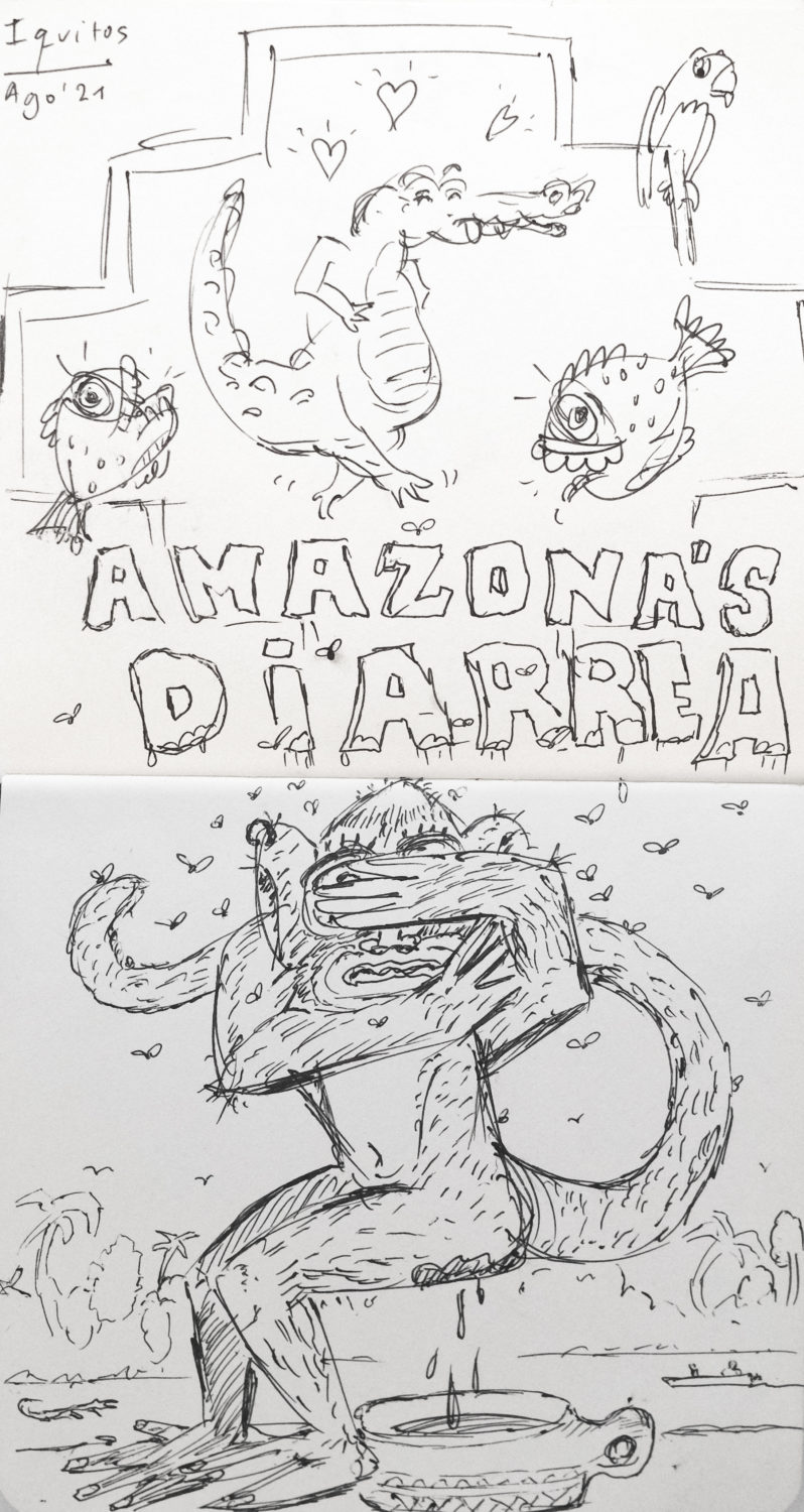 Amazona's diarrea