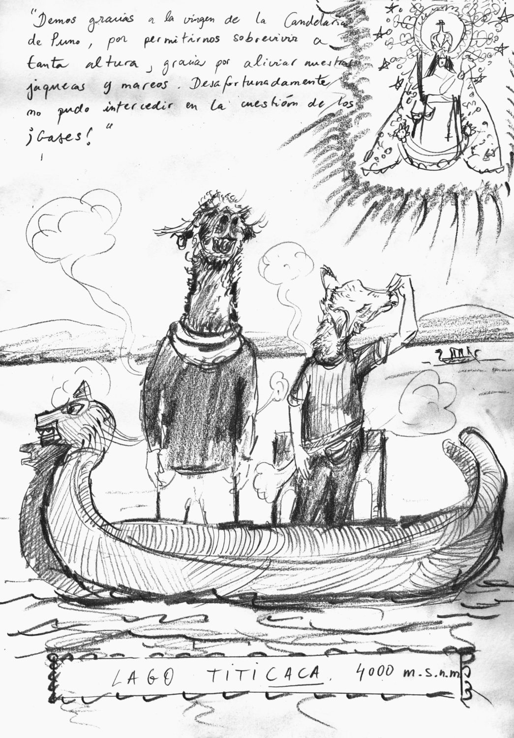 Ex Voto lago Titicaca