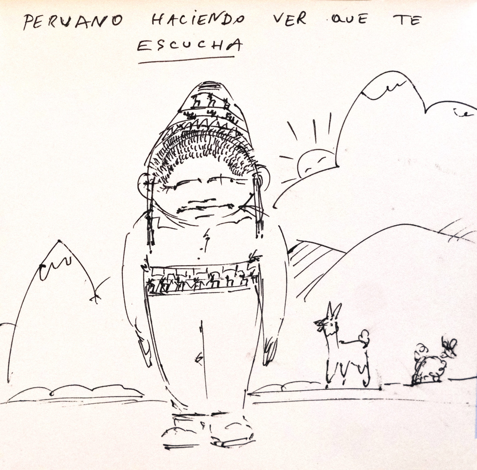 Peruano ausente